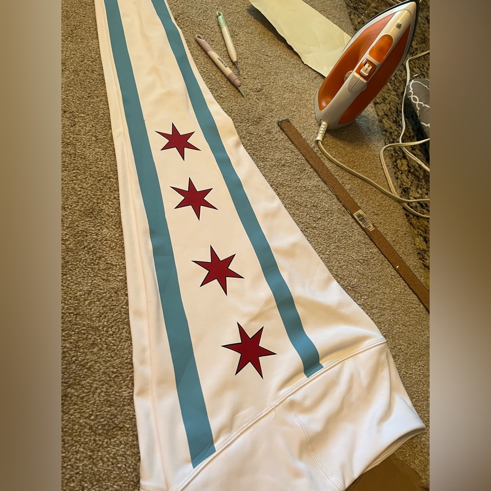 Handmade CM Punk inspired leggings